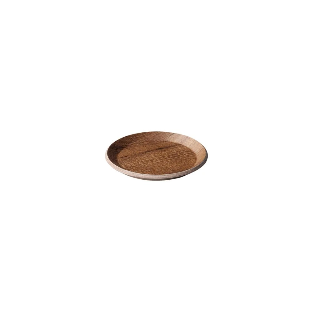 CAST Coaster 100mm (teak) 1 CAST Coaster 100mm (teak)